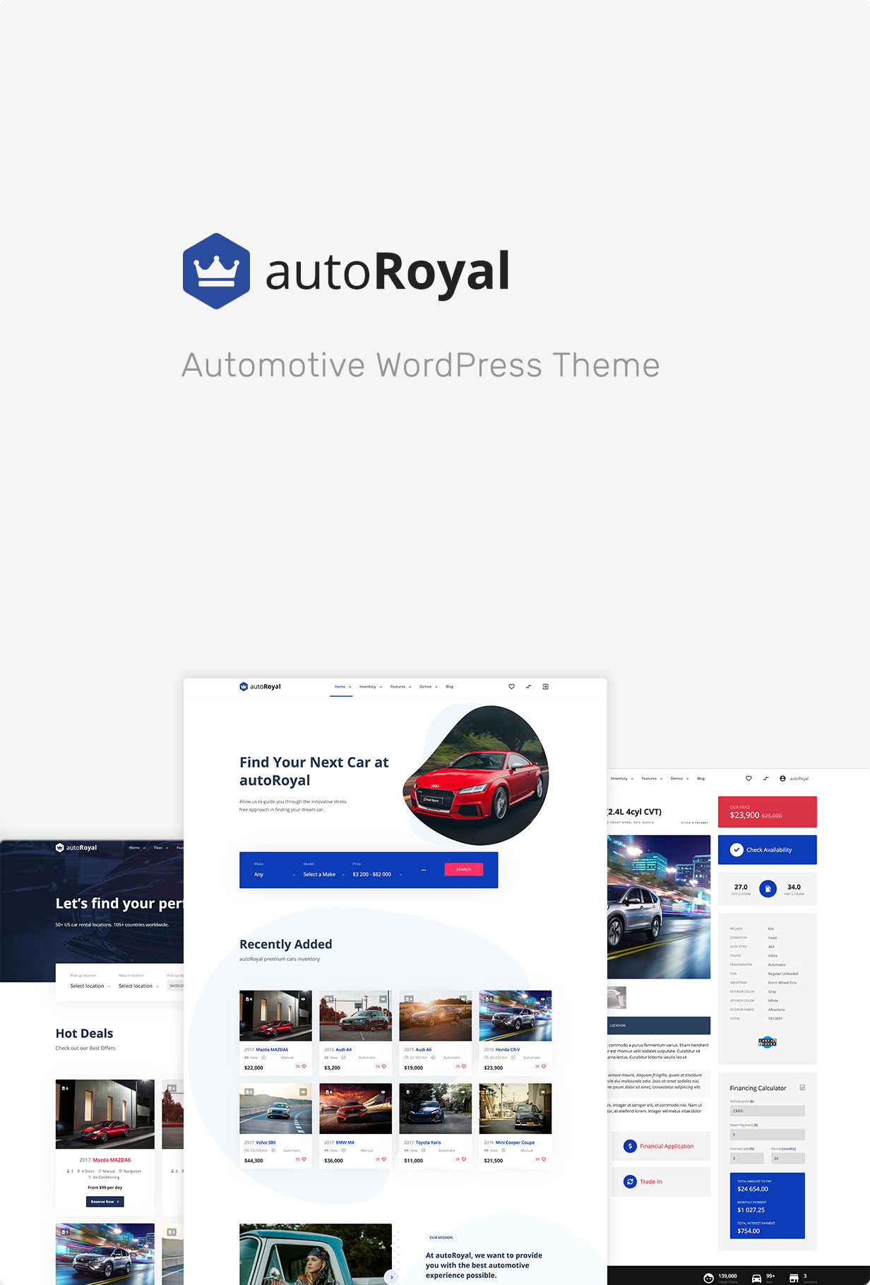 autoRoyal - Automotive WordPress Theme - 3