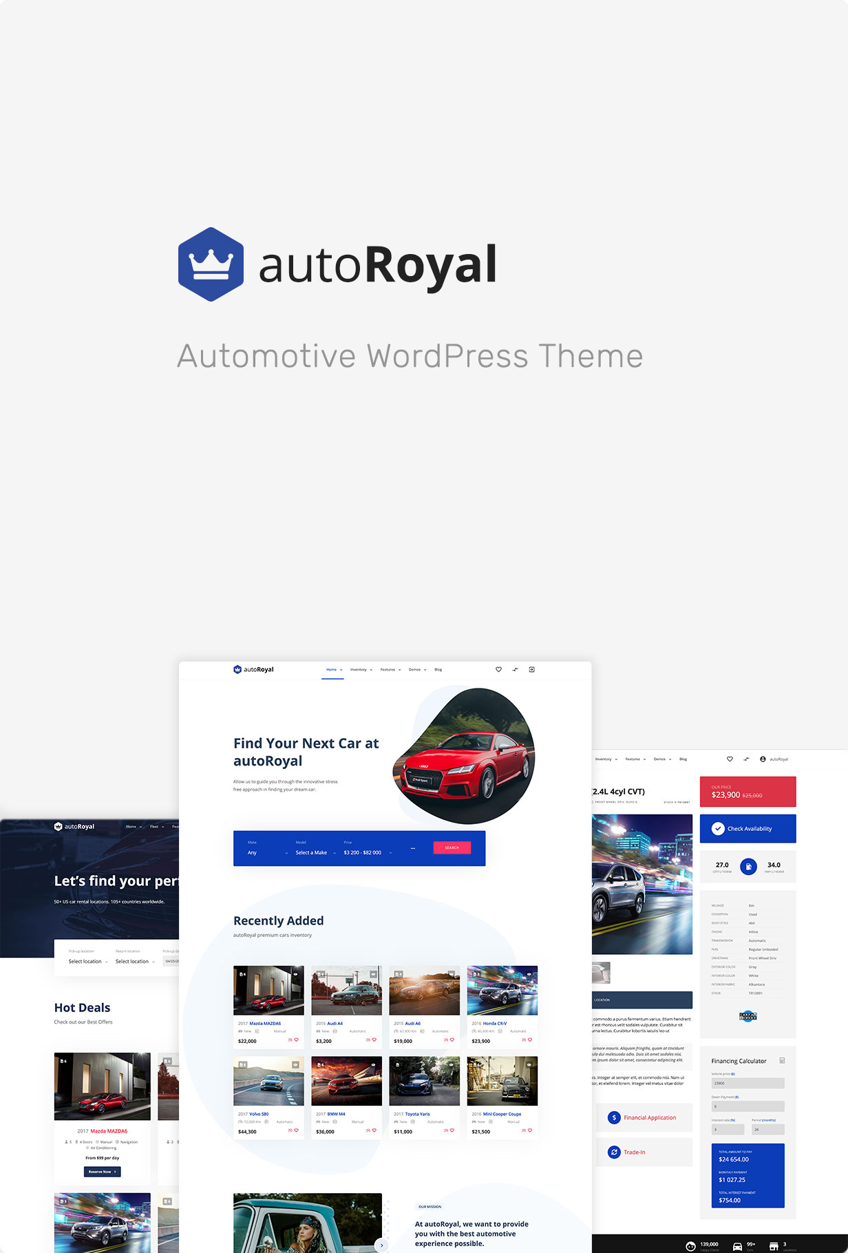 autoRoyal - Automotive WordPress Theme - 4